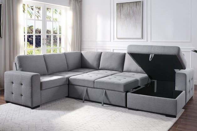 Cheap sectional shop sleeper sofa